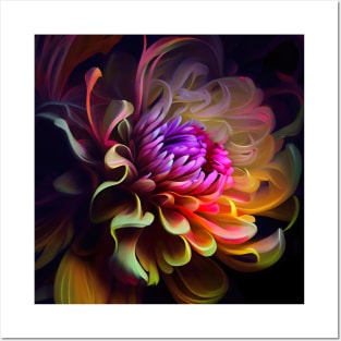 Floral artwork Posters and Art